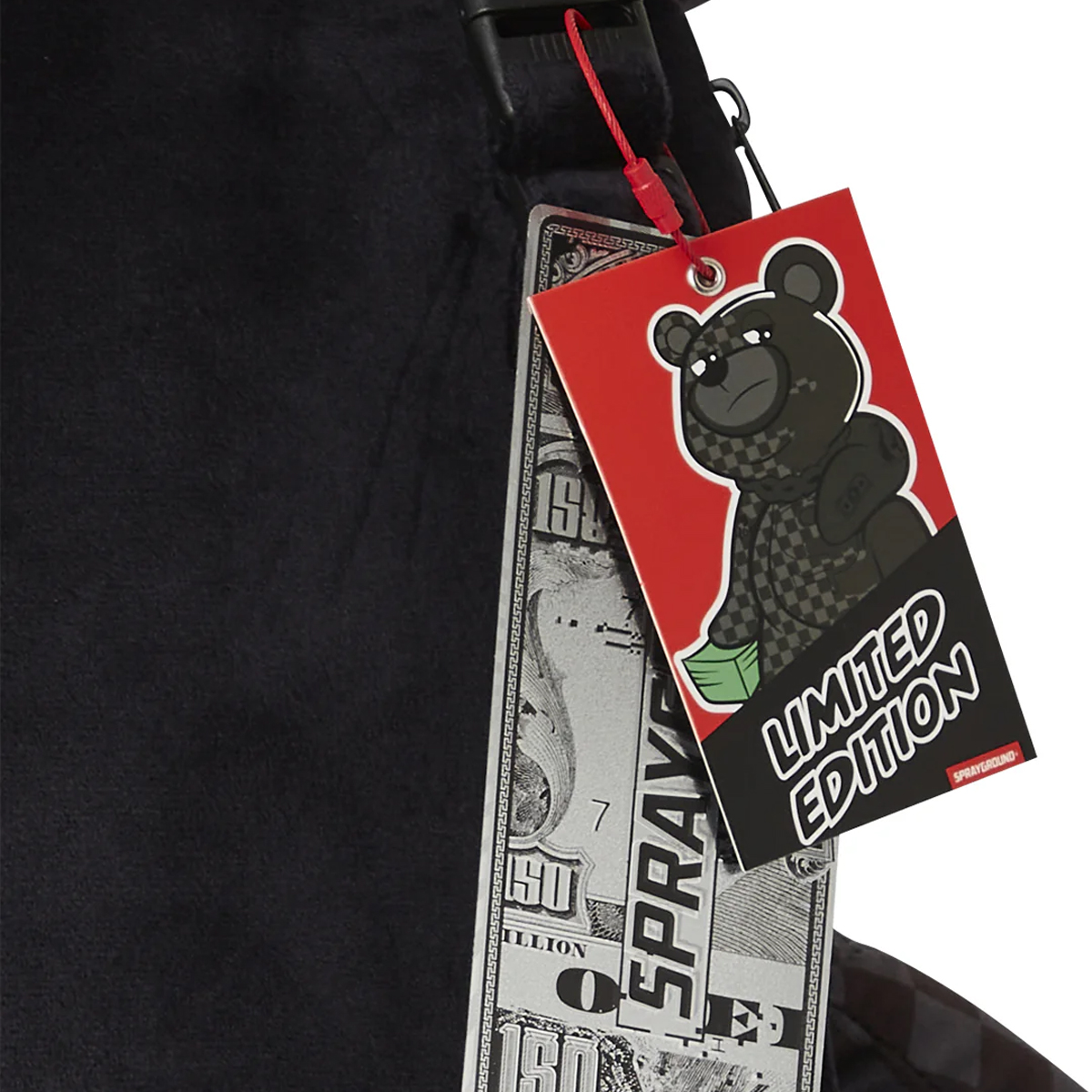 Sprayground Zaino Unfinished Shark Teddy Bear Limited Edition - 8 Sprayground Zaino Unfinished Shark Teddy Bear Limited Edition - 8