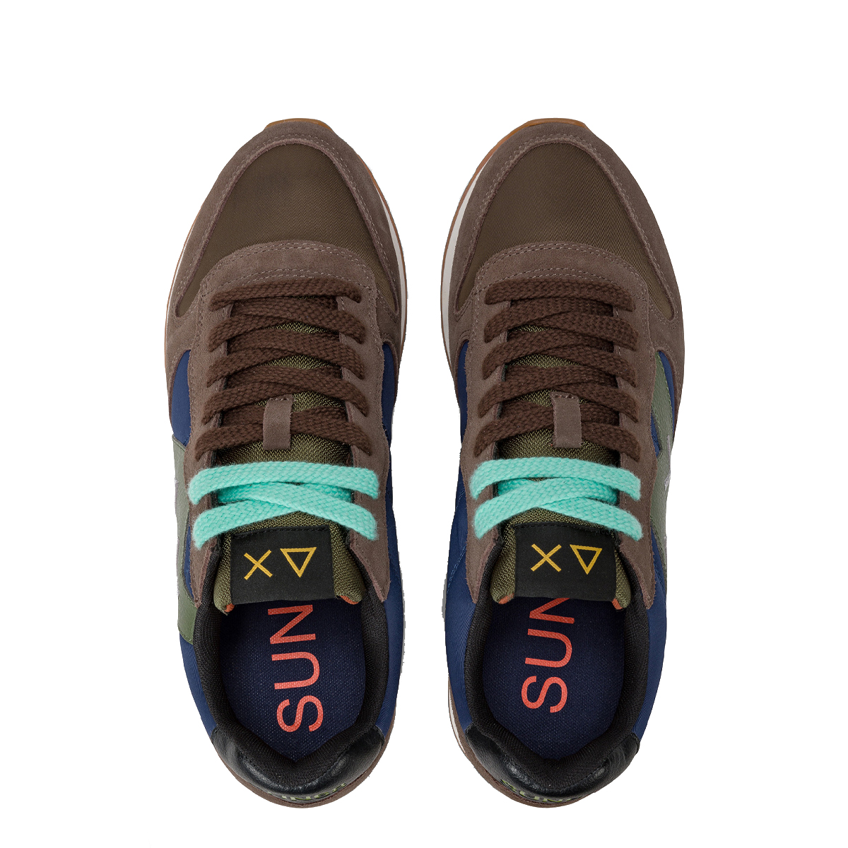 Sun68 Sneakers Jaki Bicolor Marrone - 4 Sun68 Sneakers Jaki Bicolor Marrone - 4