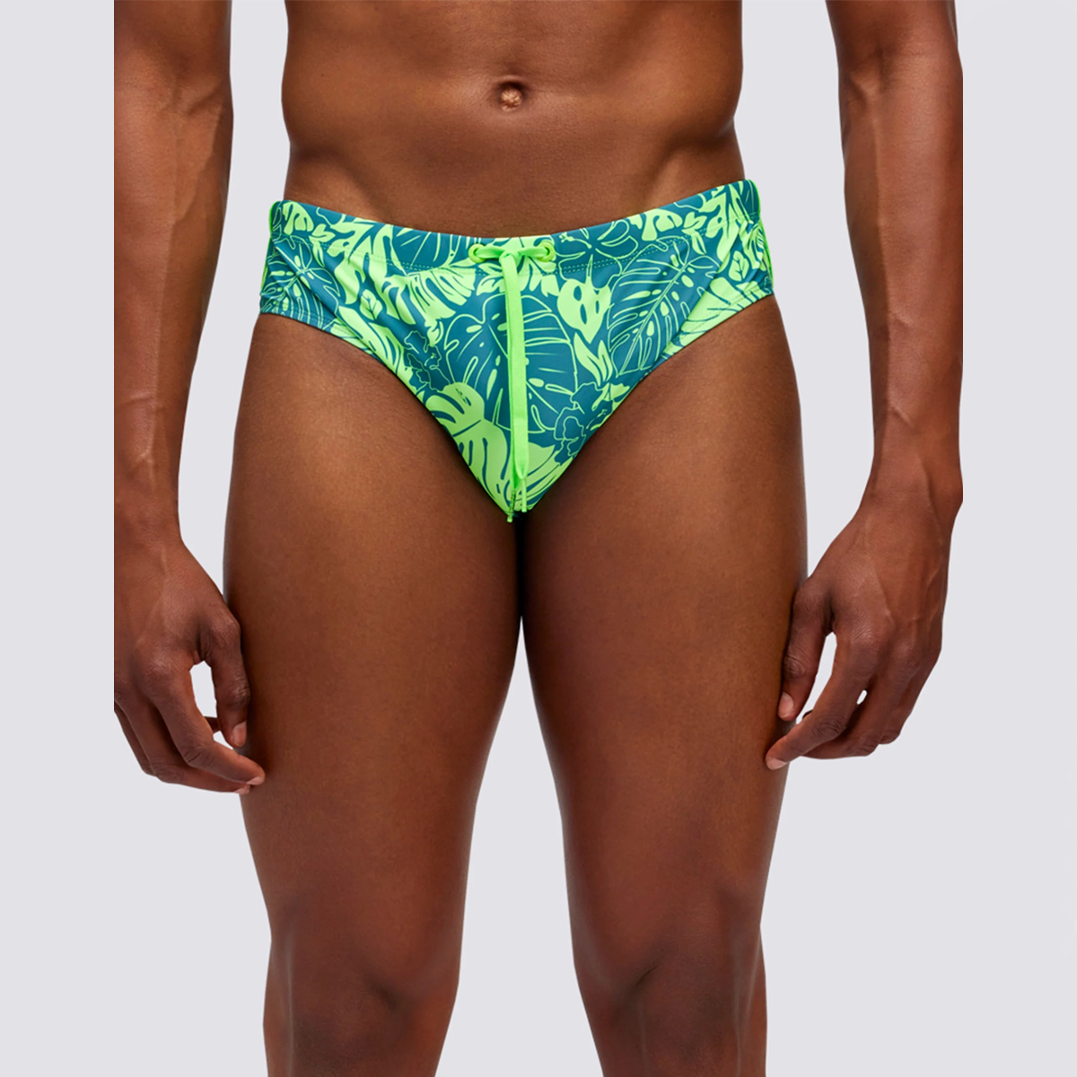 Sundek Slip August con Stampa Leaf Loch - 1