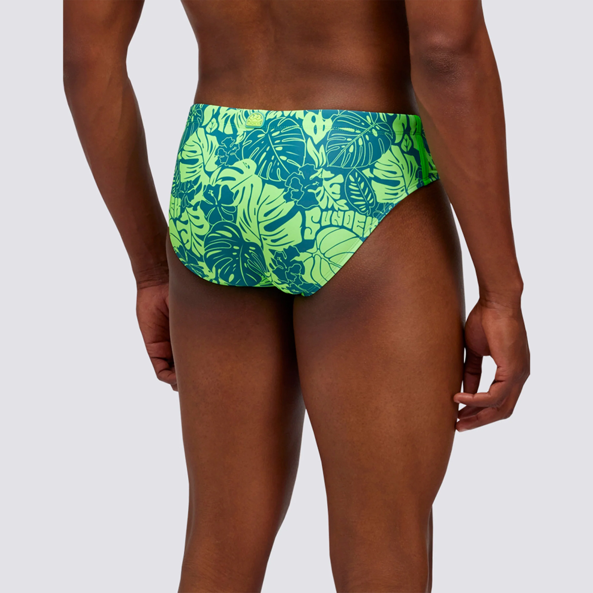 Sundek Slip August con Stampa Leaf Loch - 2