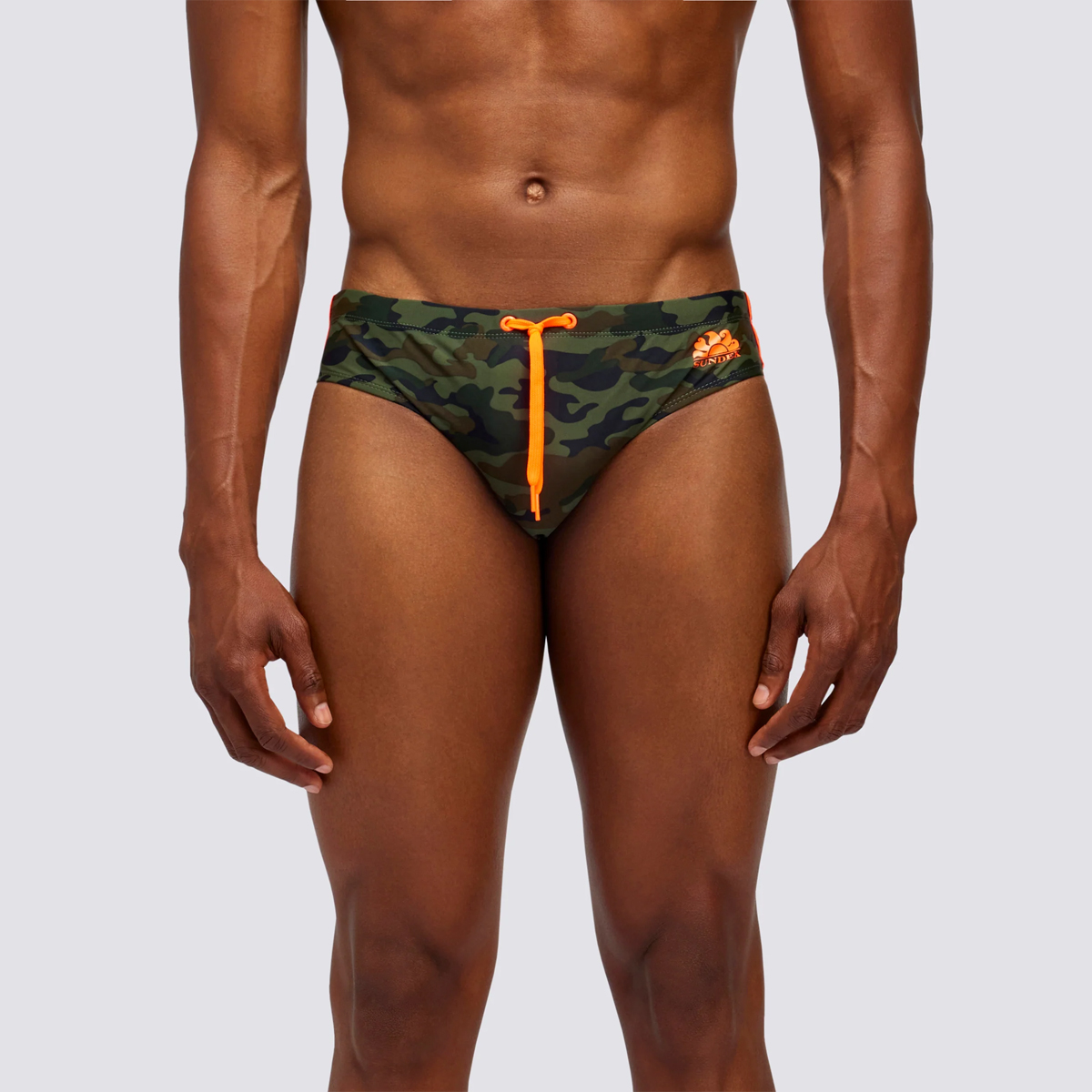 Sundek Slip Mare Camou Deep Forest - 1