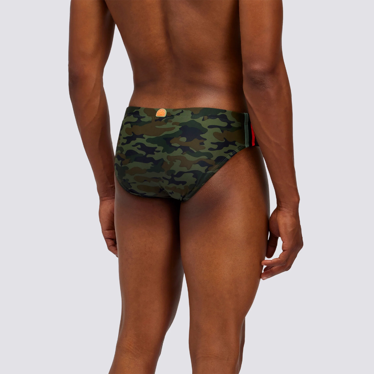 Sundek Slip Mare Camou Deep Forest - 2