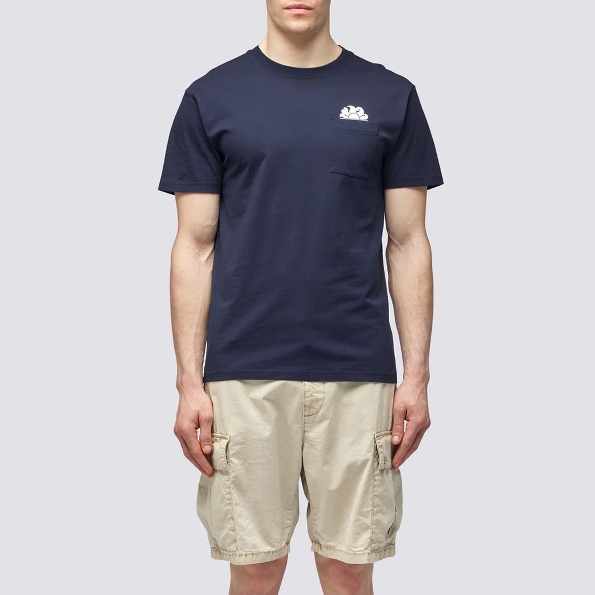 SUND T-Shirt con taschino Navy - 1 SUND T-Shirt con taschino Navy - 1