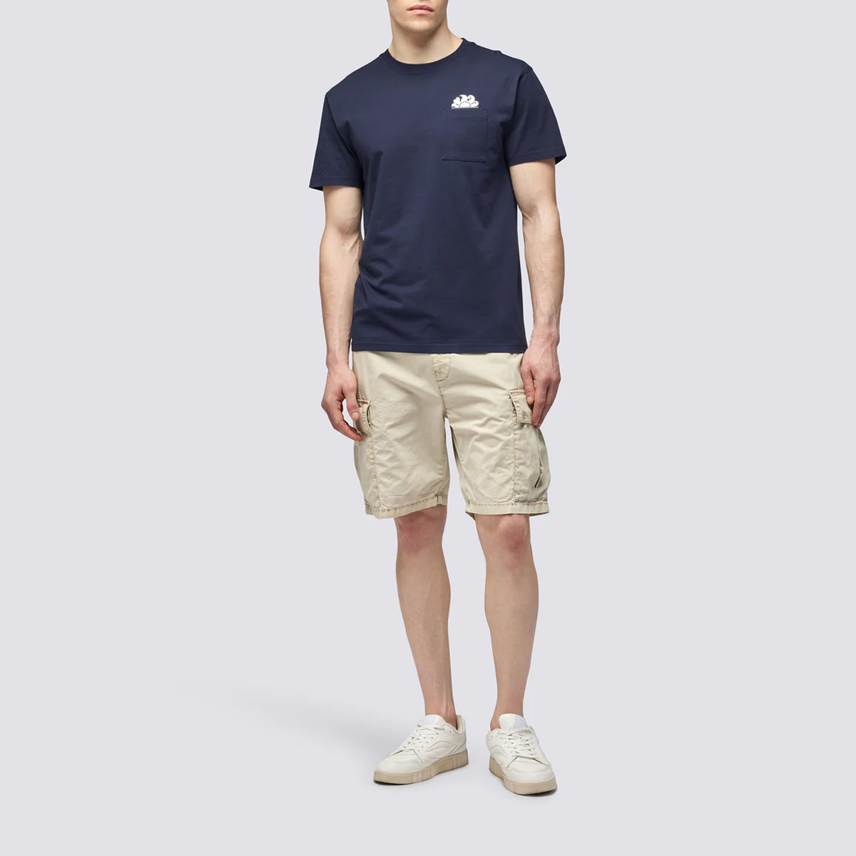 SUND T-Shirt con taschino Navy - 3 SUND T-Shirt con taschino Navy - 3