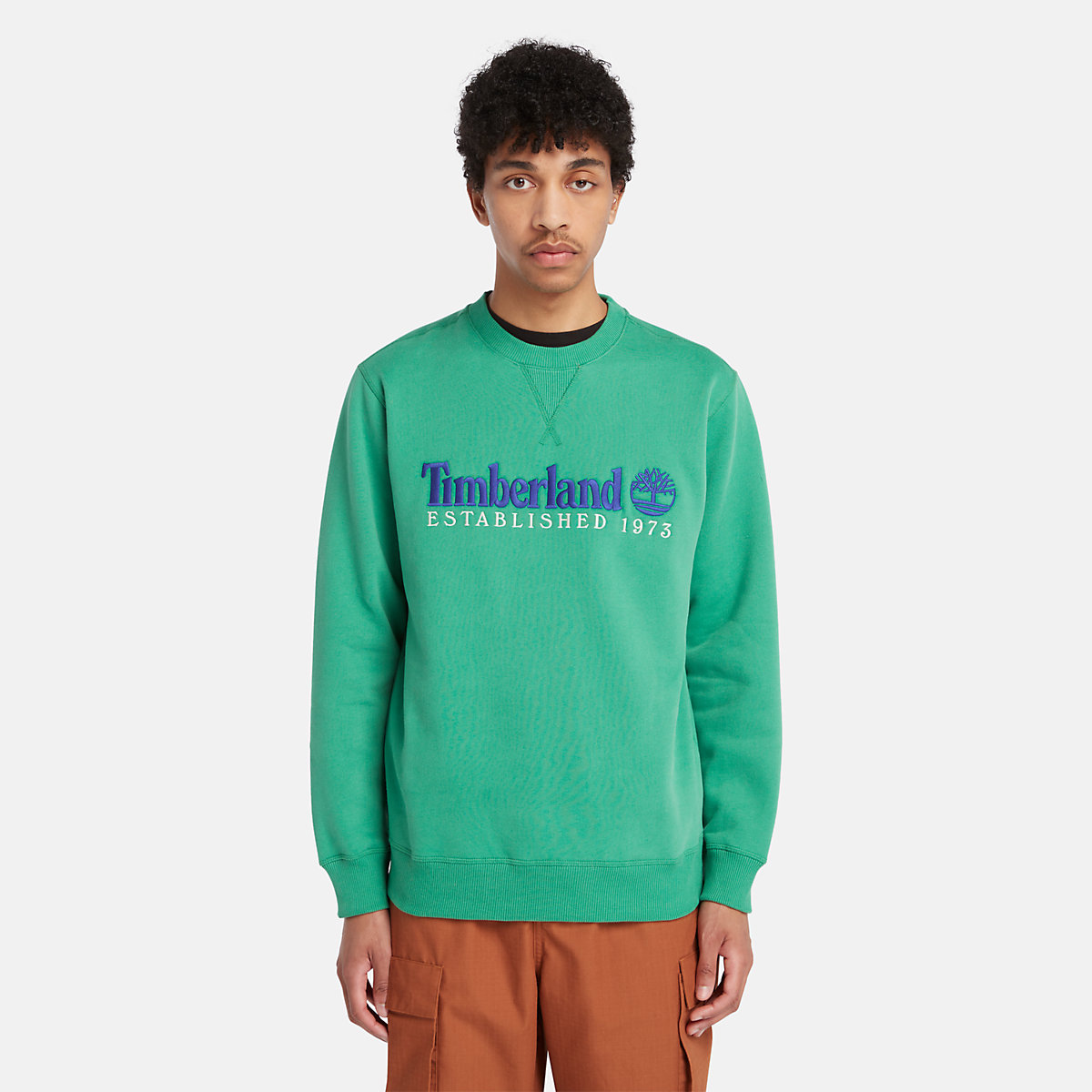 Timberland Felpa Girocollo con logo Celtic Green - 2 Timberland Felpa Girocollo con logo Celtic Green - 2