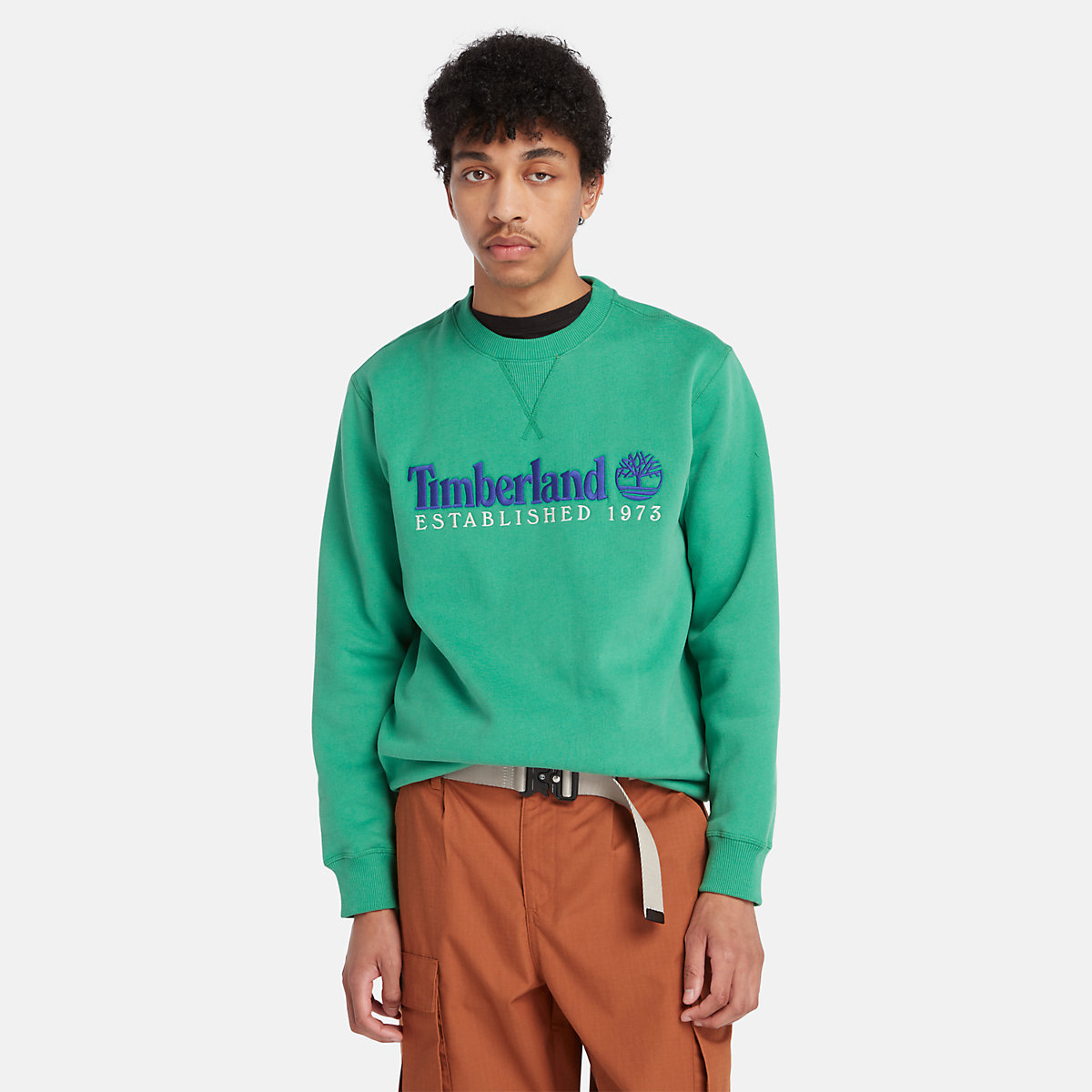 Timberland Felpa Girocollo con logo Celtic Green - 5 Timberland Felpa Girocollo con logo Celtic Green - 5