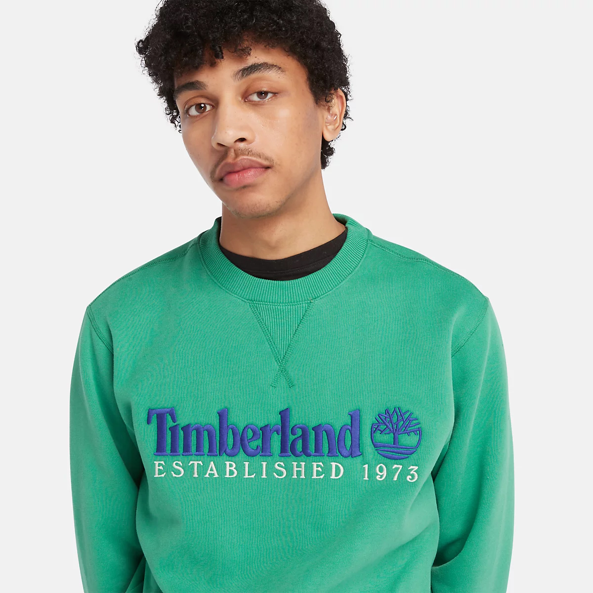 Timberland Felpa Girocollo con logo Celtic Green - 6 Timberland Felpa Girocollo con logo Celtic Green - 6