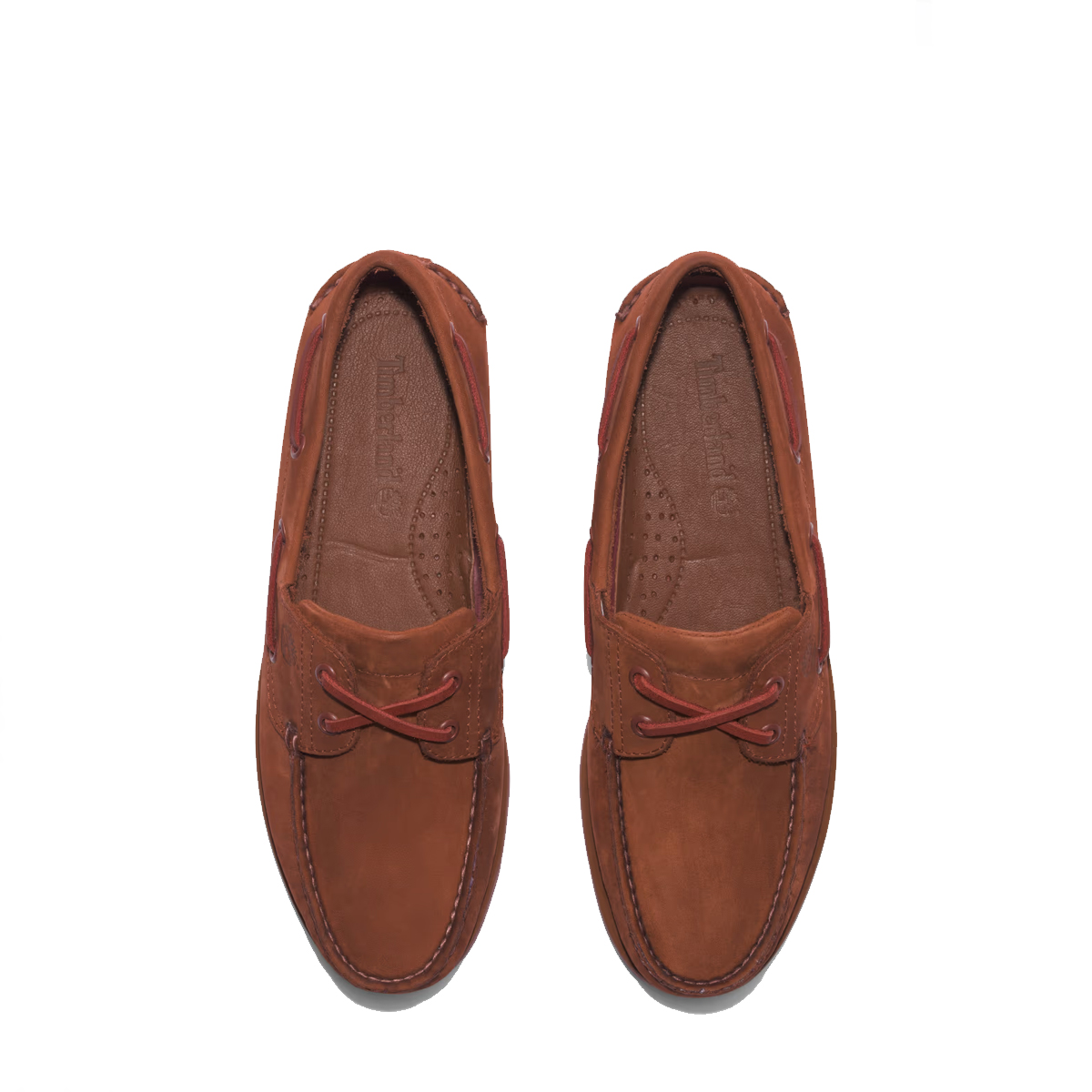 Timberland Scarpa Classic Boat Dark Red Nubuck - 2