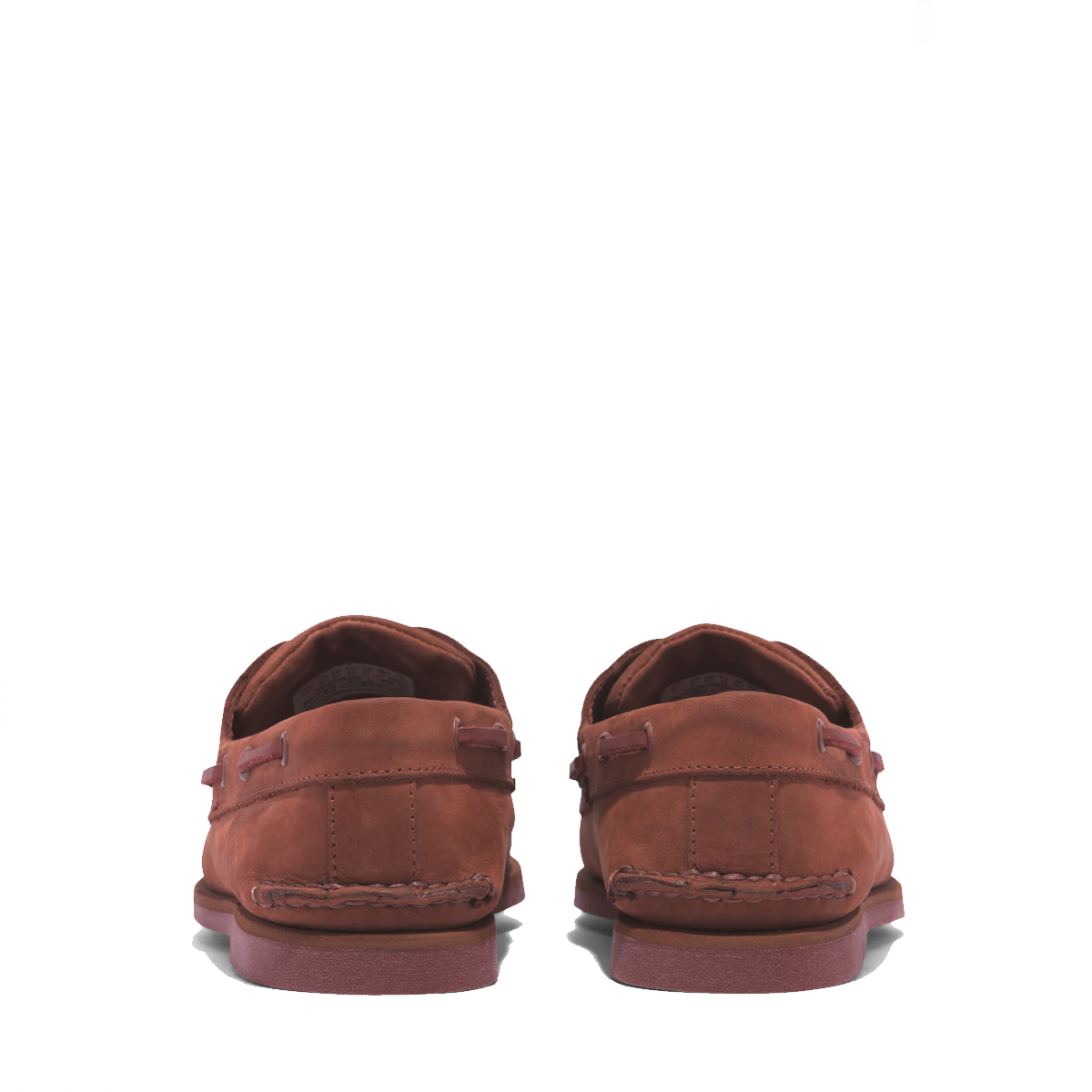 Timberland Scarpa Classic Boat Dark Red Nubuck - 5