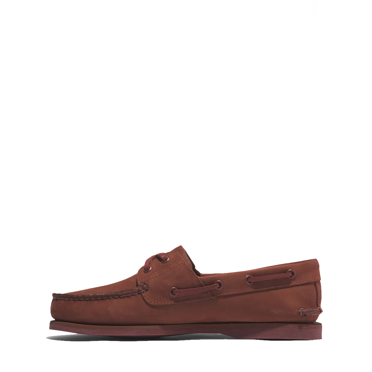 Timberland Scarpa Classic Boat Dark Red Nubuck - 6
