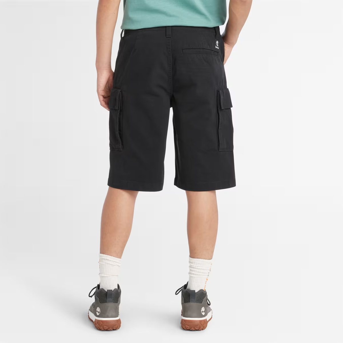 Timberland Shorts Cargo Brookline Twill Black - 4 Timberland Shorts Cargo Brookline Twill Black - 4