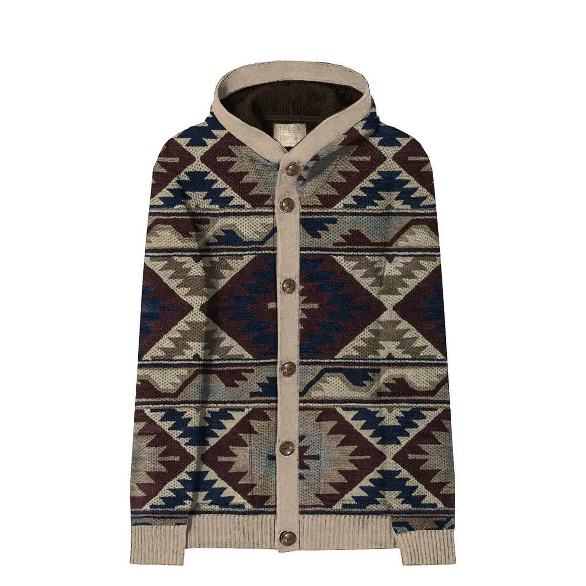 Tooco Cardigan Perù Bosforo Sand - 1