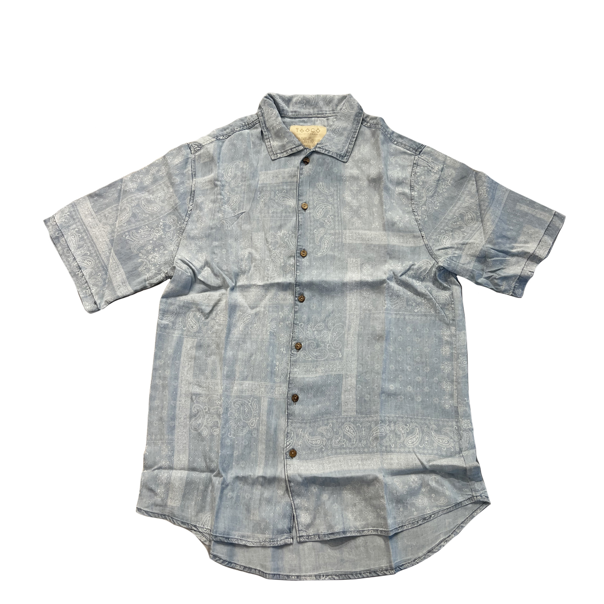 Tooco Camicia Chambray Wingdana Light Denim - 1