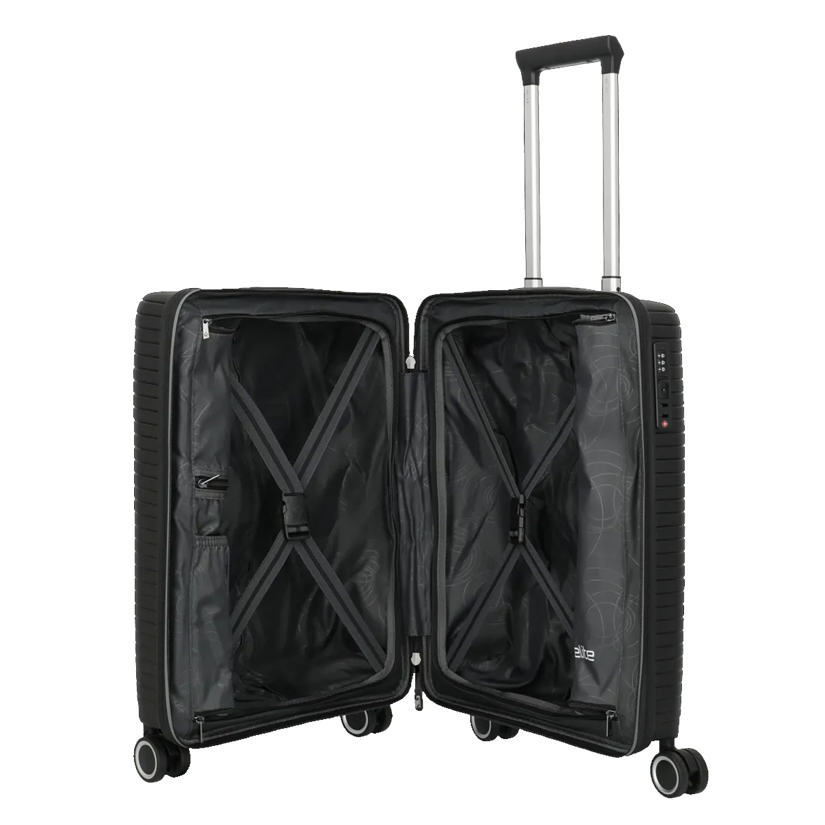 TRAV Bagaglio a mano Orbita Trolley S 55 cm Black - 7