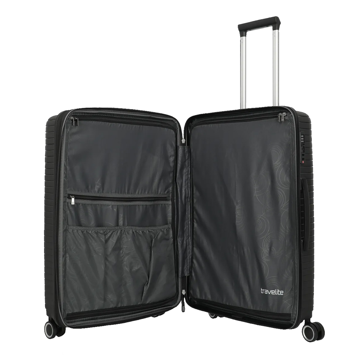 TRAV Trolley Medio Esp. Orbita M 67 cm Black - 7