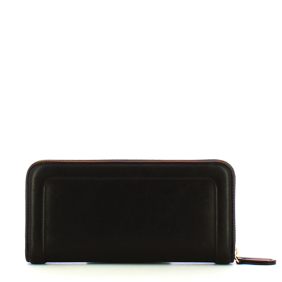 Twin Set Portafoglio Grande Zip Around Oval T Nero - 2 Twin Set Portafoglio Grande Zip Around Oval T Nero - 2