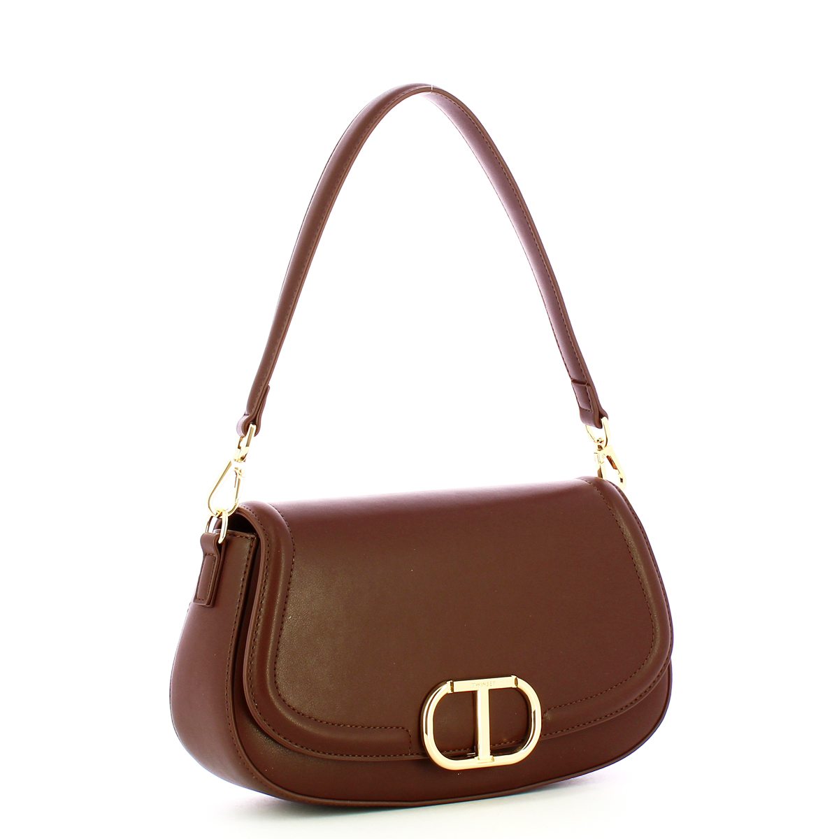 Twinset Brera Coffee Chocolate Crossbody Bag - 2 Twinset Brera Coffee Chocolate Crossbody Bag - 2