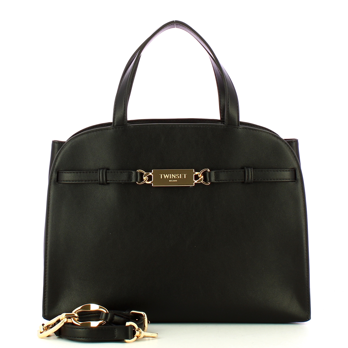 Twin Set Borsa a mano Bauletto Nero - 4 Twin Set Borsa a mano Bauletto Nero - 4