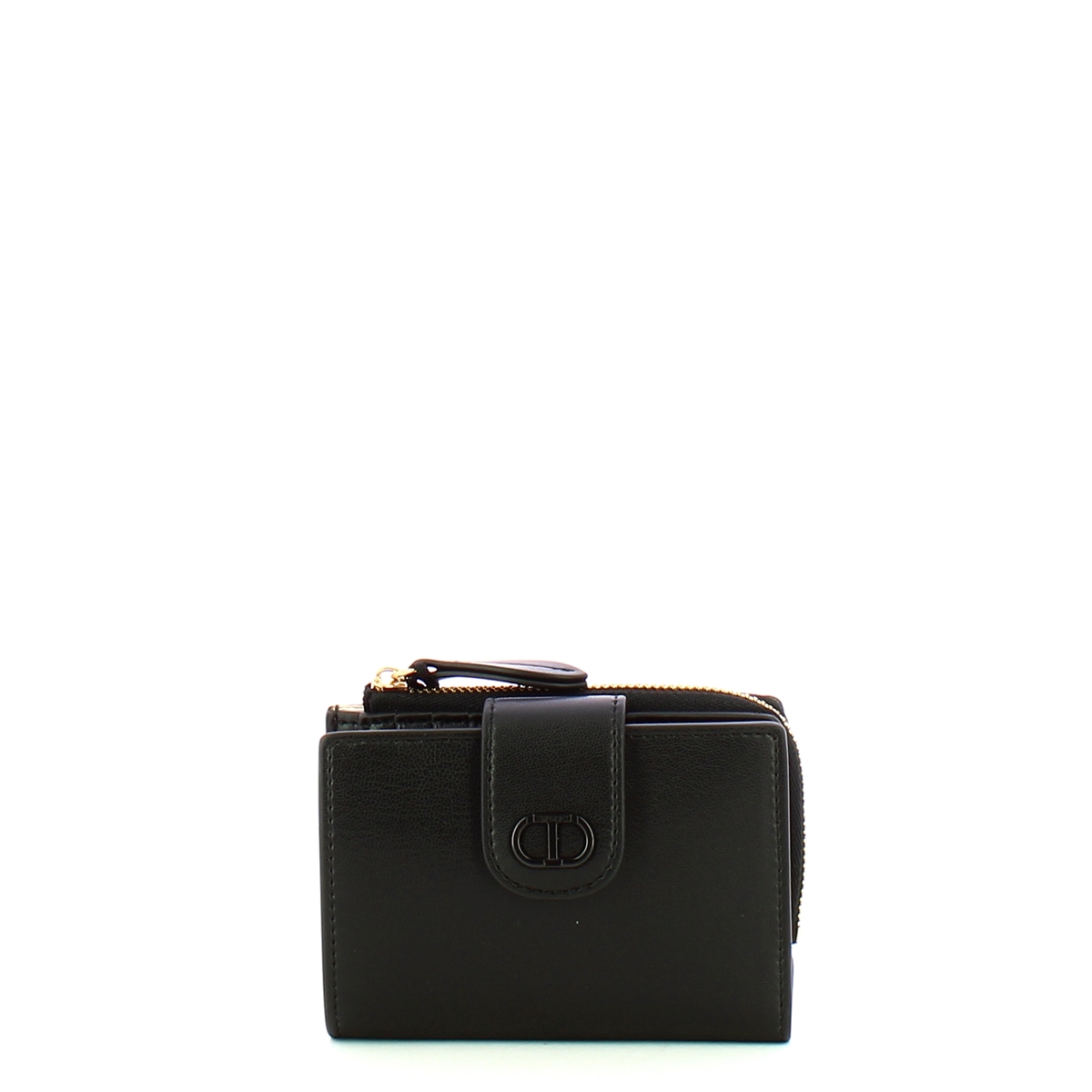 Twinset Portafoglio piccolo Oval T Nero - 1 Twinset Portafoglio piccolo Oval T Nero - 1