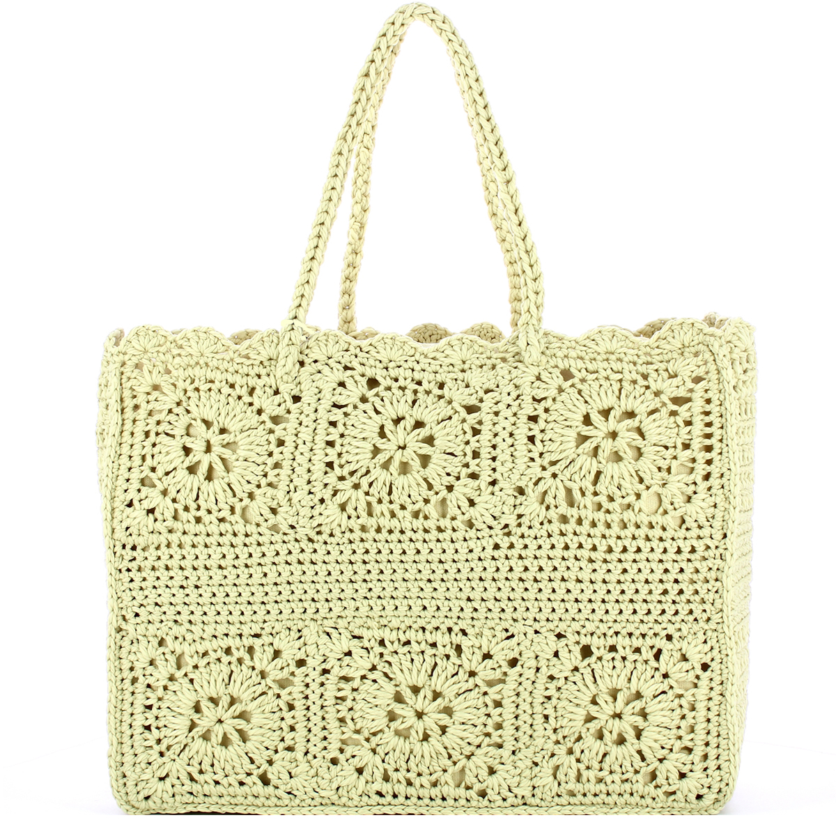 Twin Set Shopping Bag Bohemienne Delicate Beige - 3