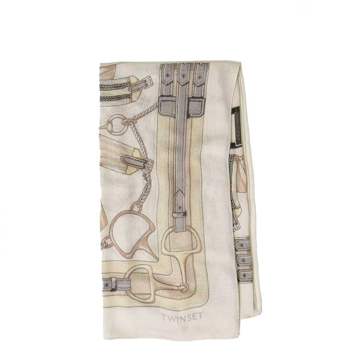 Twinset Kefia stampata St. Morsetti Neve - 1
