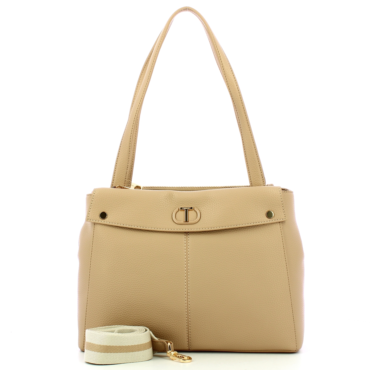 Twinset Tote piccola I'm Not A Lady Rope - 4