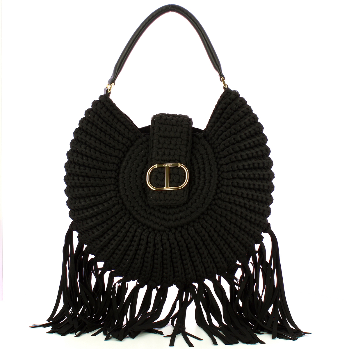 Twin Set Borsa a spalla La Coquillette grande Nero - 1