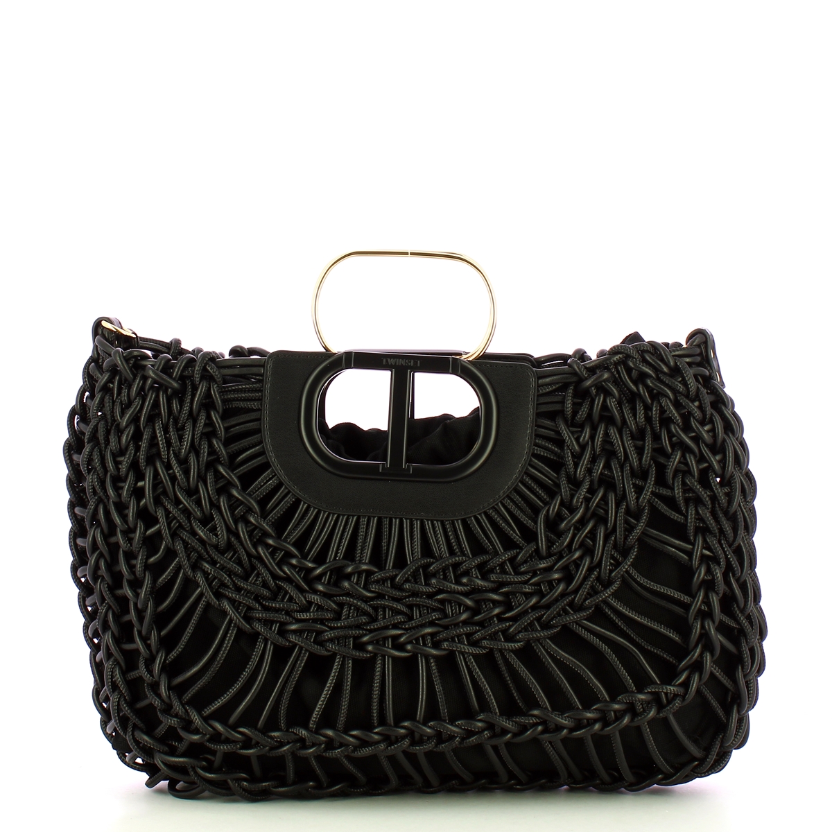 Twin Set Borsa a mano Lila Nero - 1