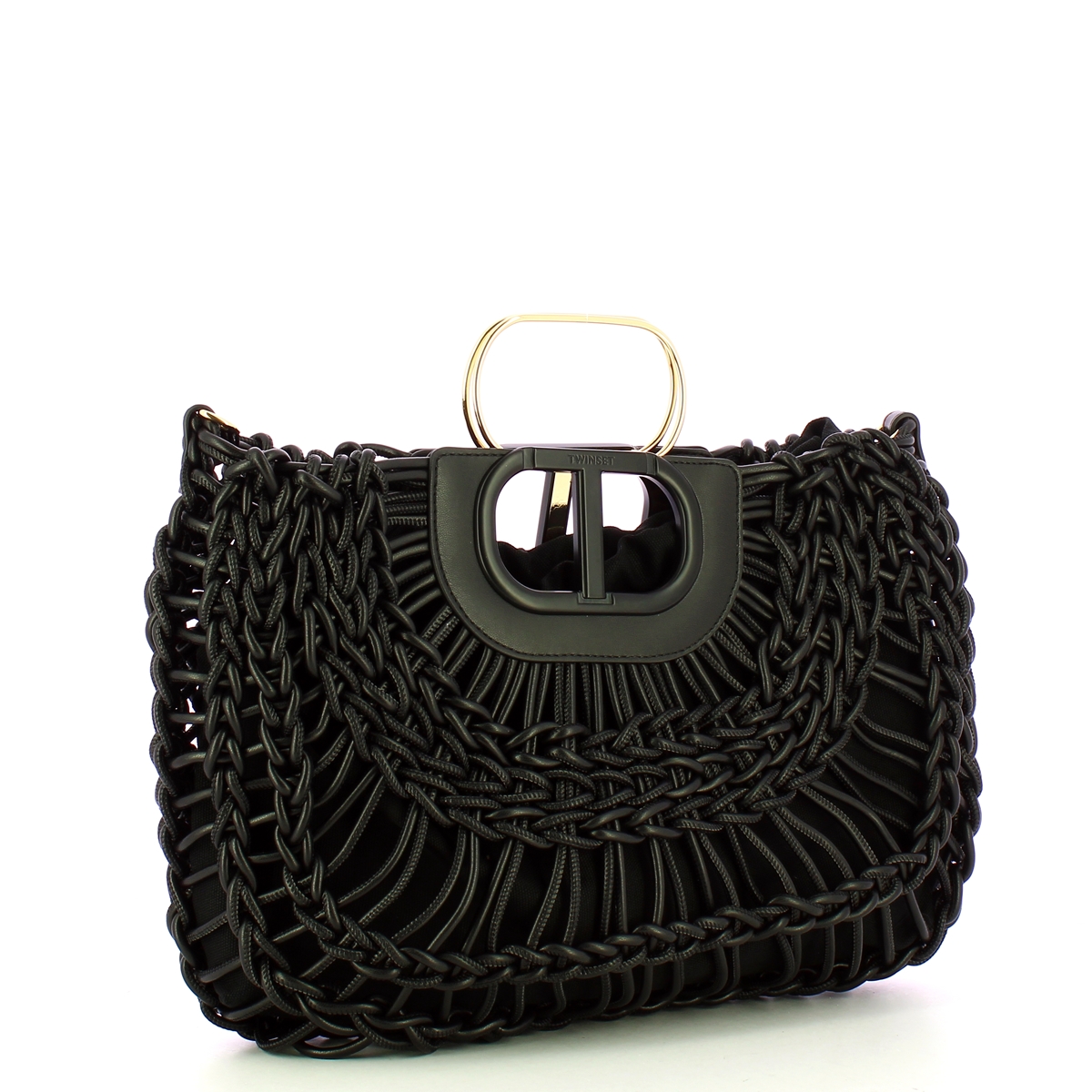 Twin Set Borsa a mano Lila Nero - 2