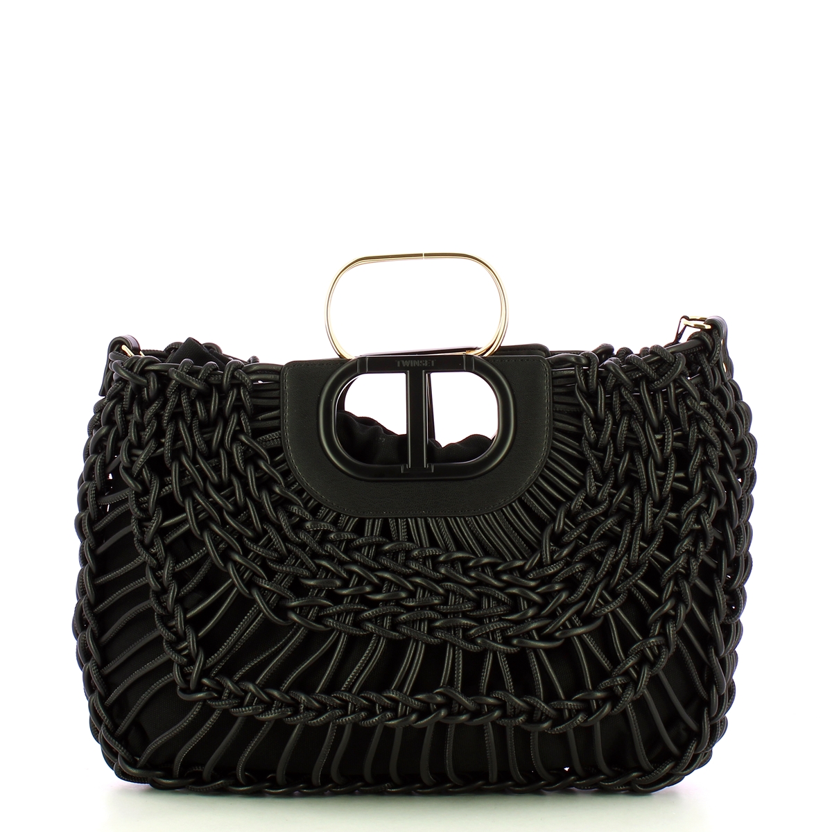 Twin Set Borsa a mano Lila Nero - 3
