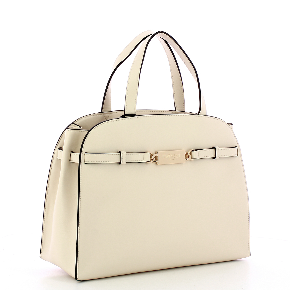 Twinset Borsa a mano Bauletto White Cream - 2 Twinset Borsa a mano Bauletto White Cream - 2