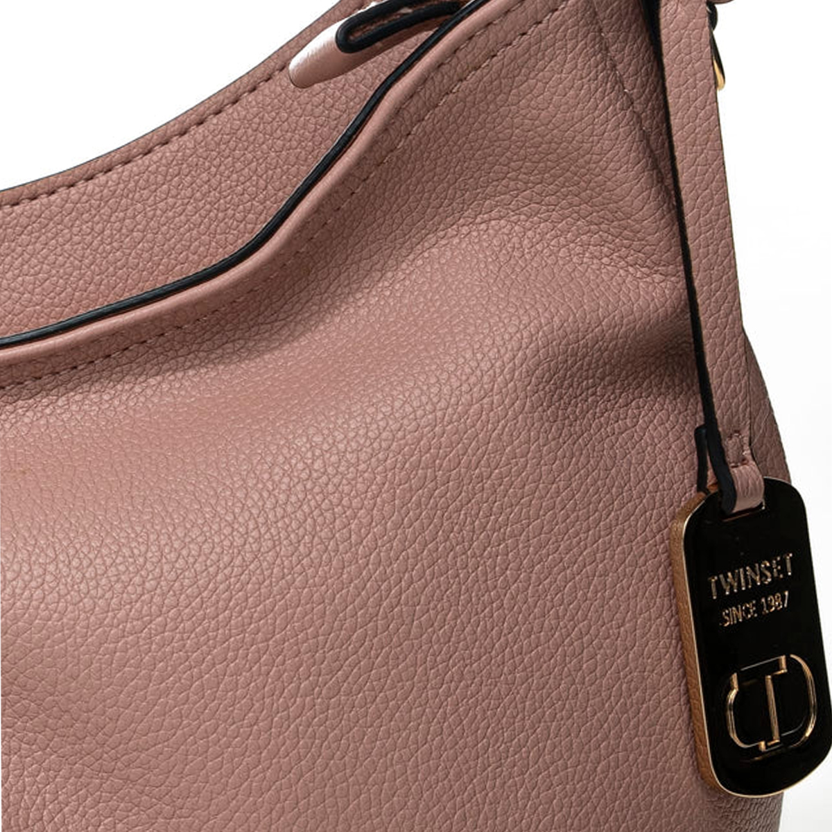 Twinset Small Hobo Bag Rosa Cipria - 3 Twinset Small Hobo Bag Rosa Cipria - 3