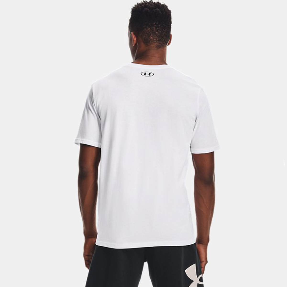 UNDE T-Shirt UA Left Chest Logo Marine White Black - 4 UNDE T-Shirt UA Left Chest Logo Marine White Black - 4