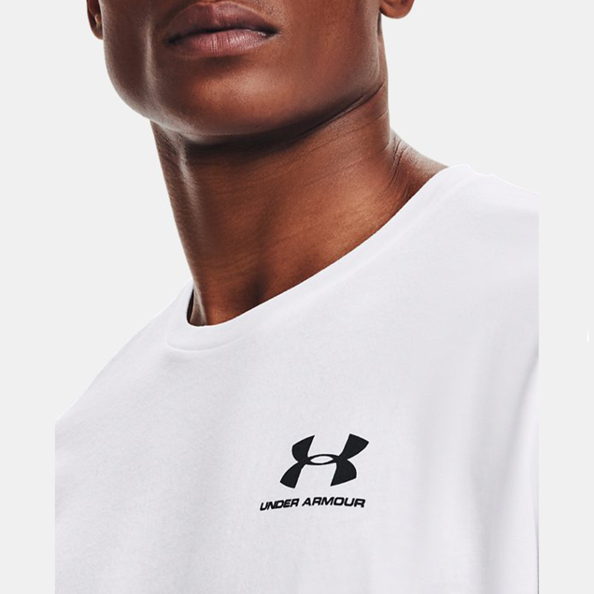 UNDE T-Shirt UA Left Chest Logo Marine White Black - 6 UNDE T-Shirt UA Left Chest Logo Marine White Black - 6