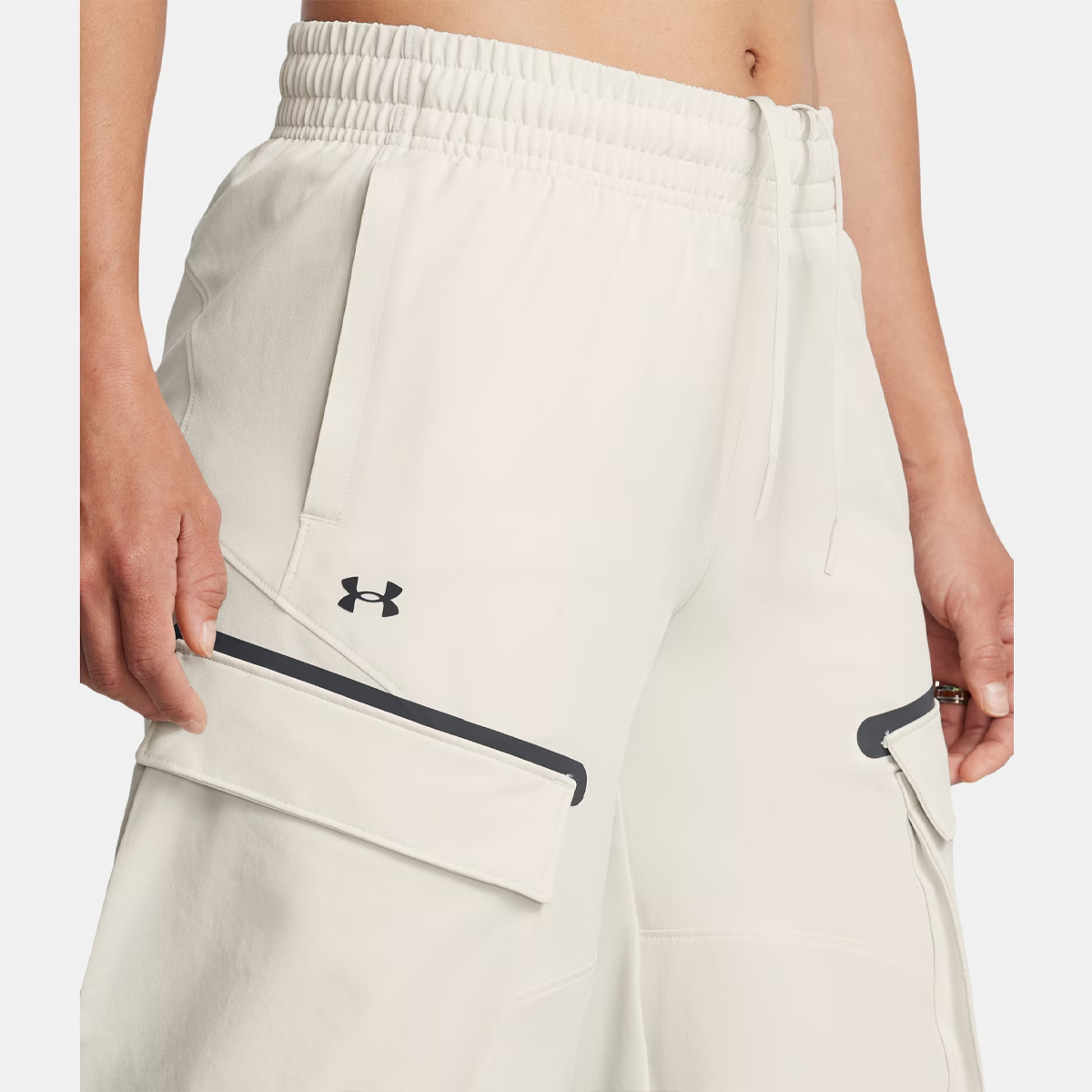 UNDE Pantaloni UA Unstoppable Cargo Summit White - 5