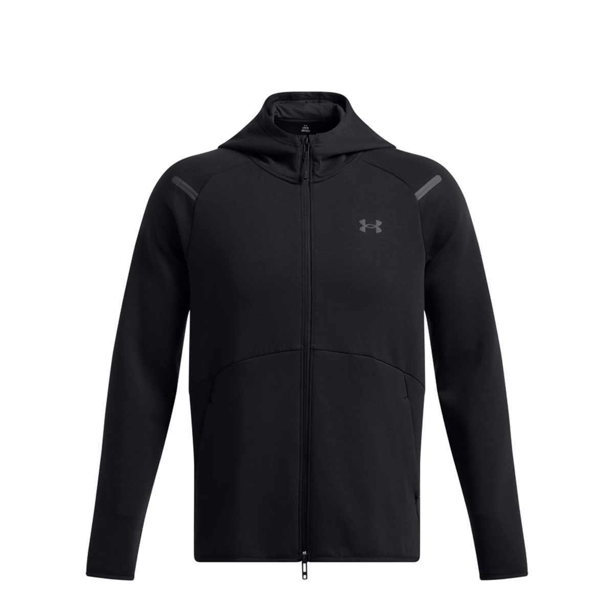 UNDE Felpa UA Unstoppable Fleece Full Zip Black - 1