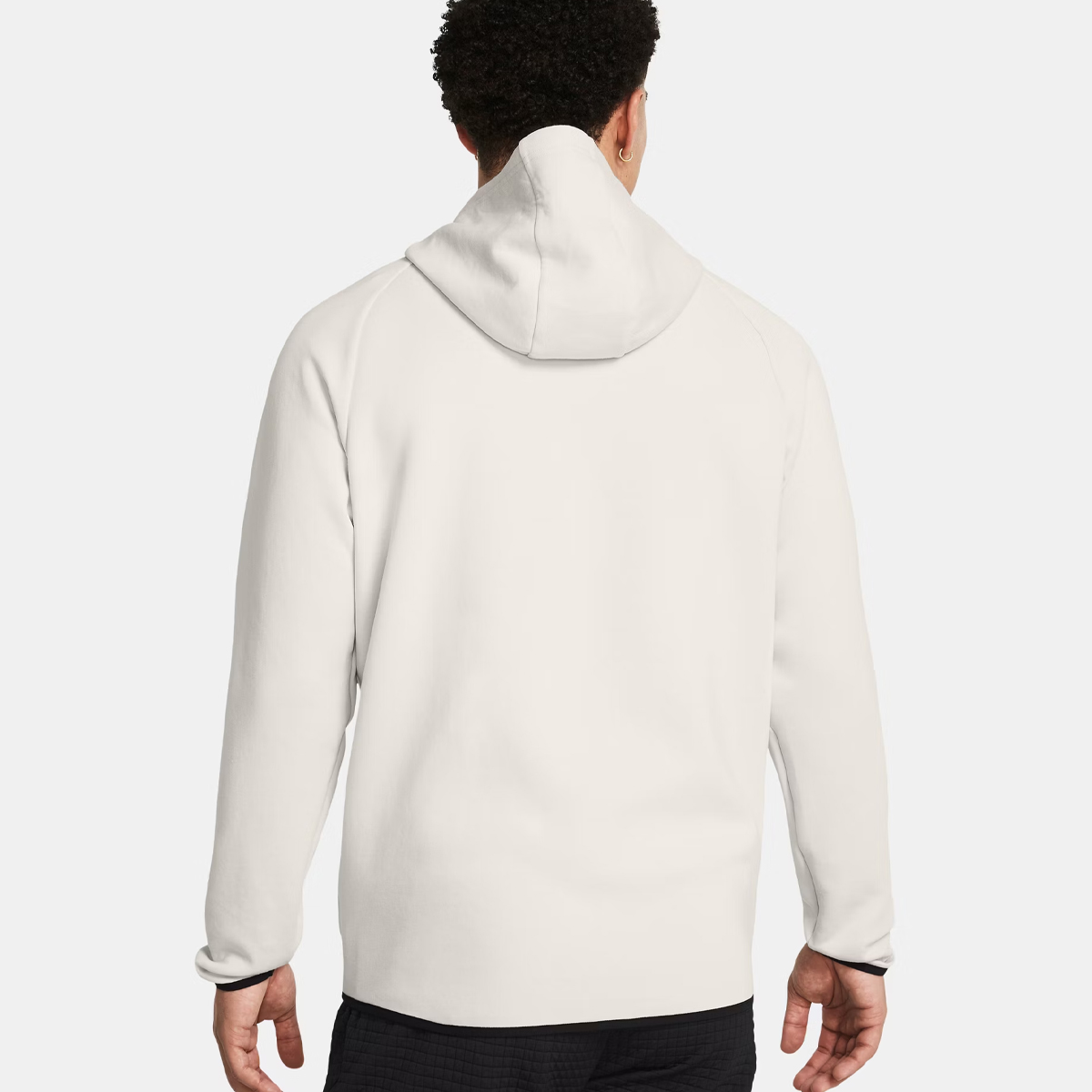 UNDE Felpa UA Unstoppable Fleece Full Zip Summit White - 3