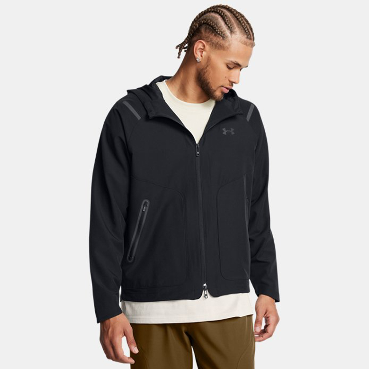 UNDE Giacca UA Unstoppable Left Chest Black - 2