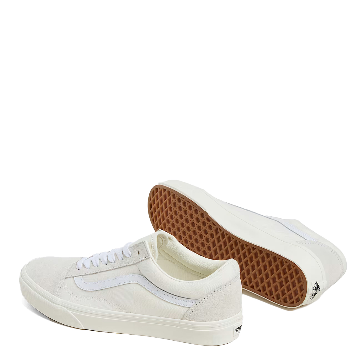 VANS Sneakers Old Skool Mono Checkerboard White - 3