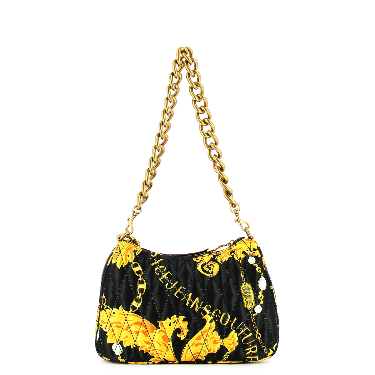 Versace Jeans Couture Borsa a spalla Thelma Soft Black Gold - 3