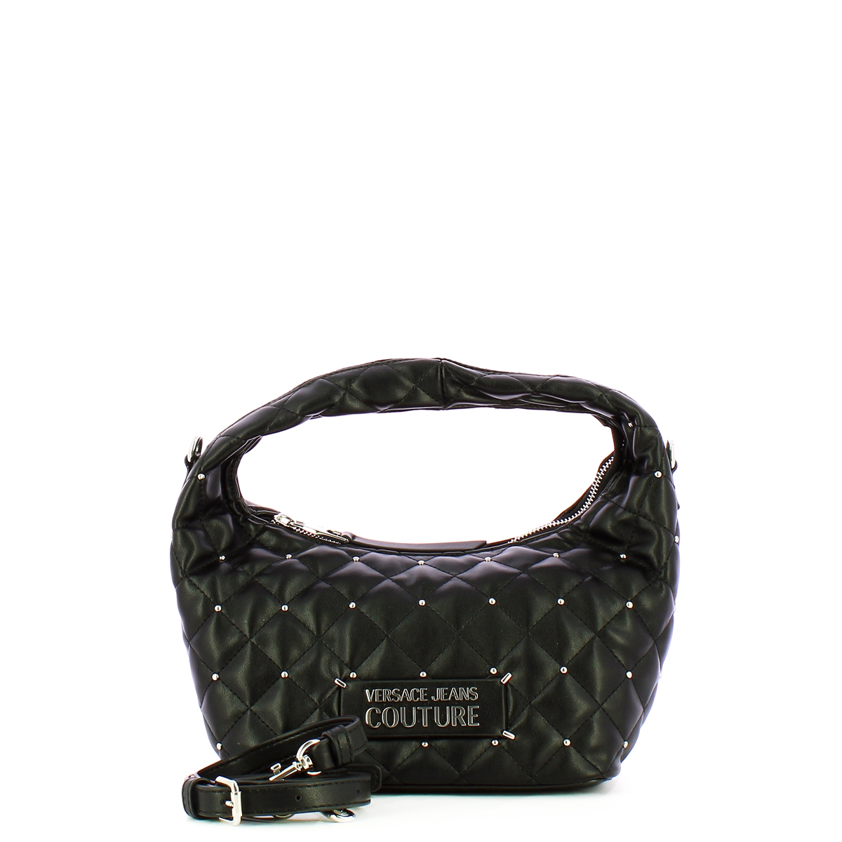 Versace Jeans Couture Borsa a mano trapuntata Black - 4