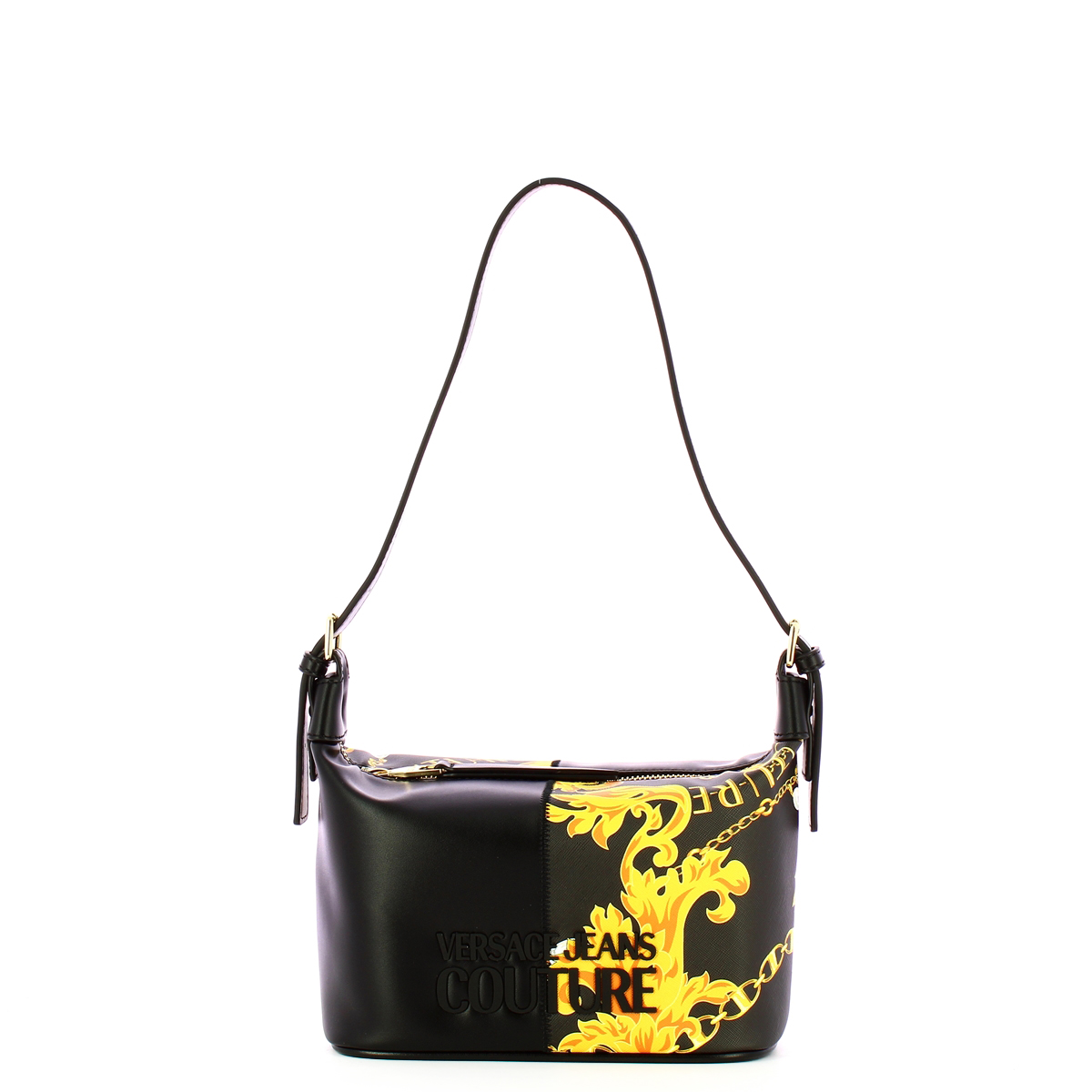 Versace Jeans Couture Borsa a spalla Rock Cut Black Gold - 1