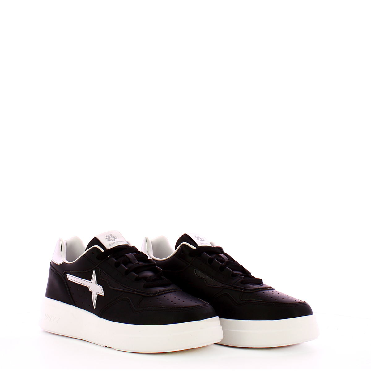 W6YZ Sneakers Xenia W Black Silver - 2
