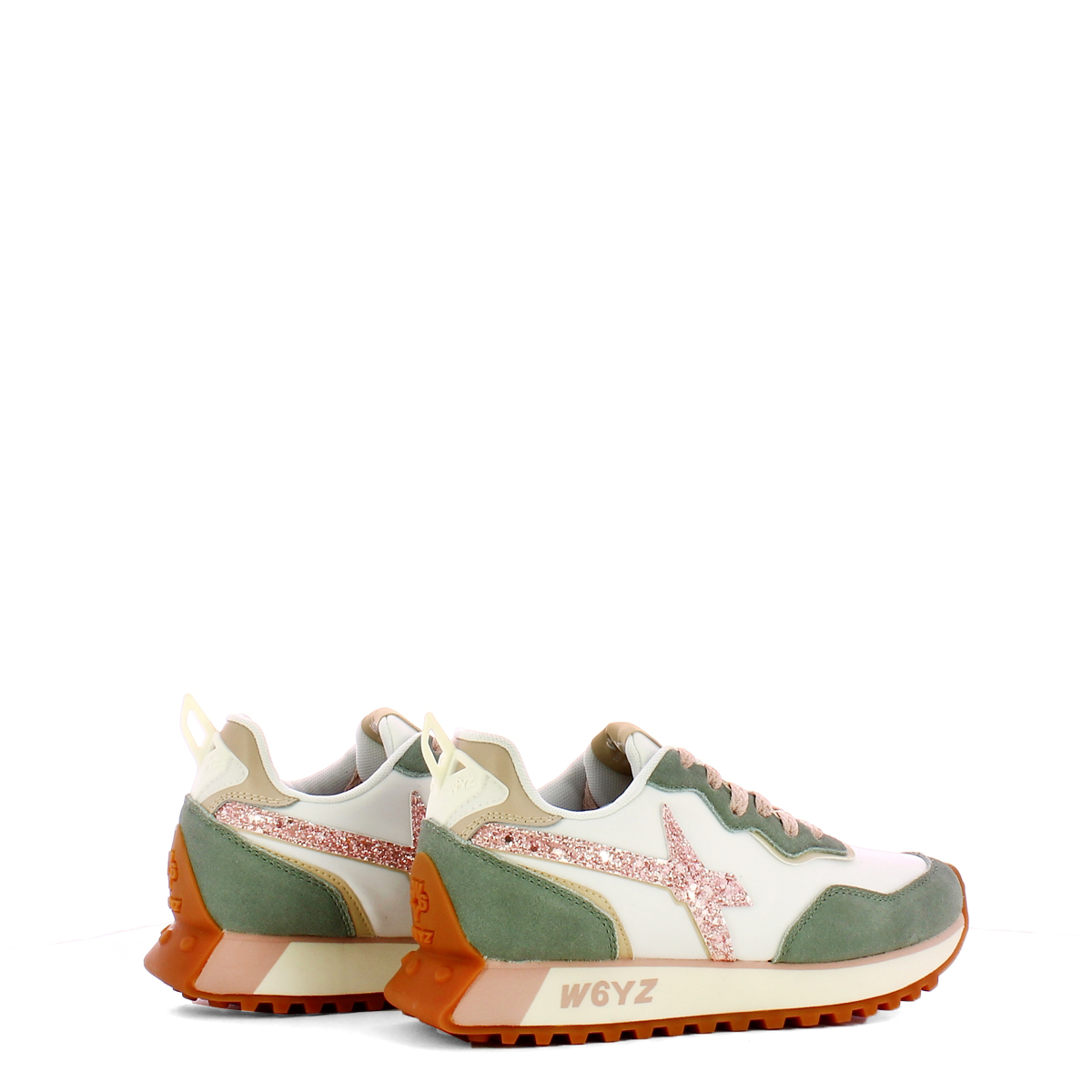 W6YZ Sneakers Jet2 Glitter Sage White - 3