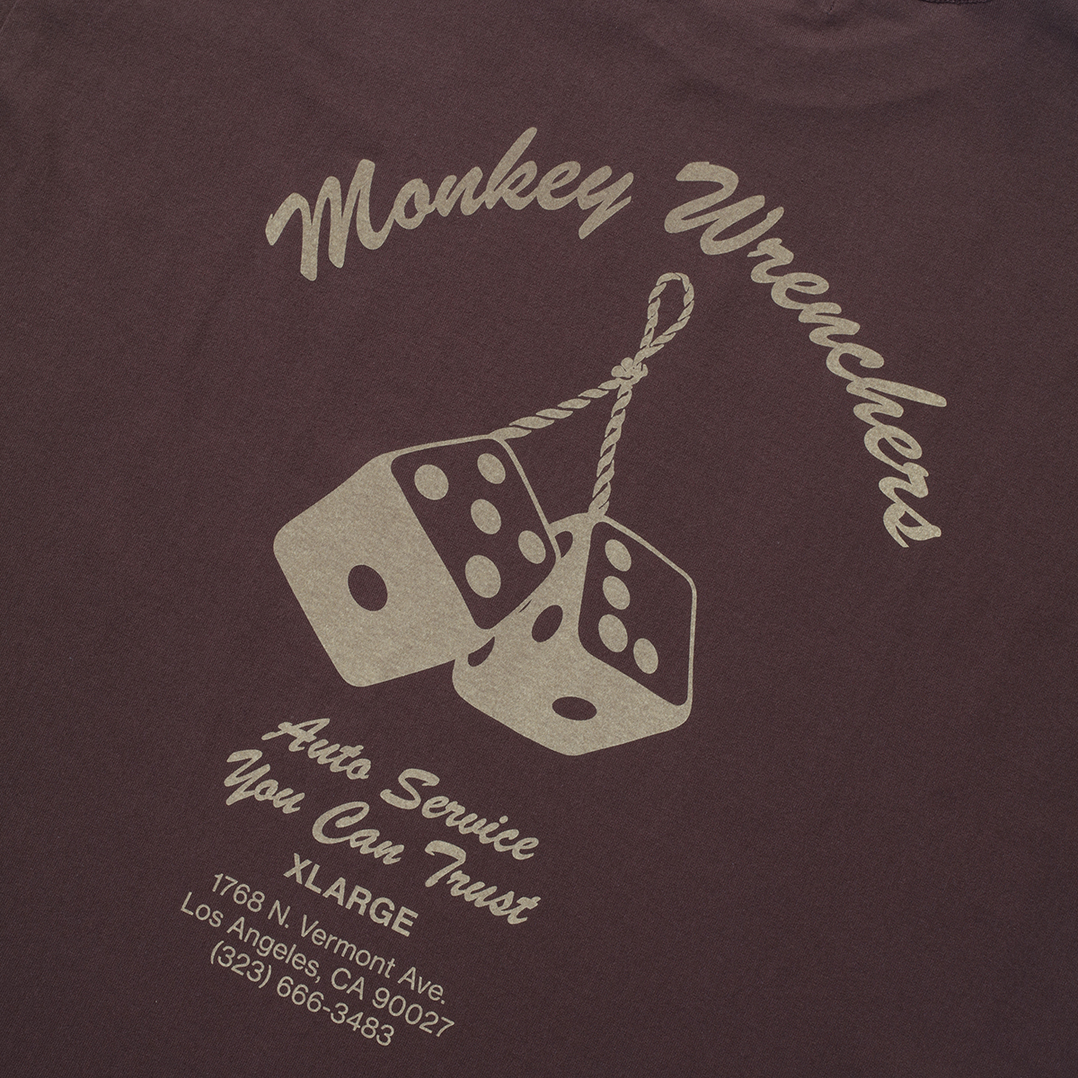 XLAR T-Shirt Monkey Wrenchers White - 4