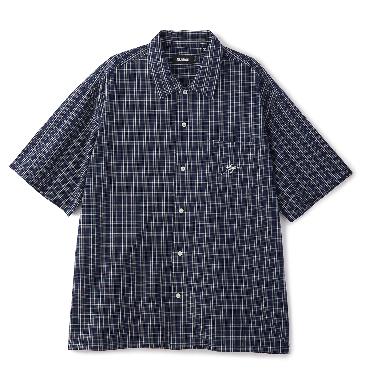 XLAR Camicia Embroidered Navy - 1