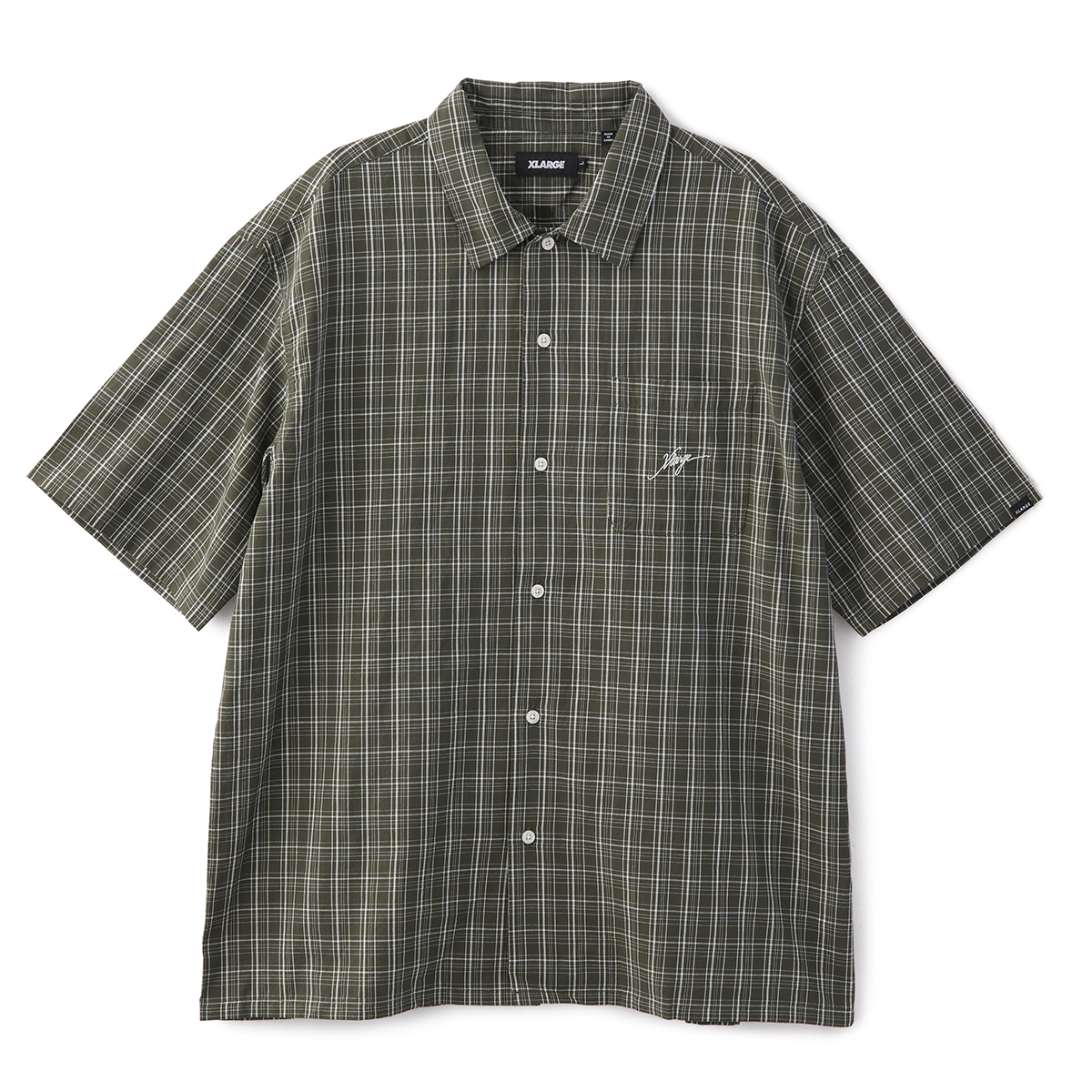 XLAR Camicia Embroidered Olive - 1