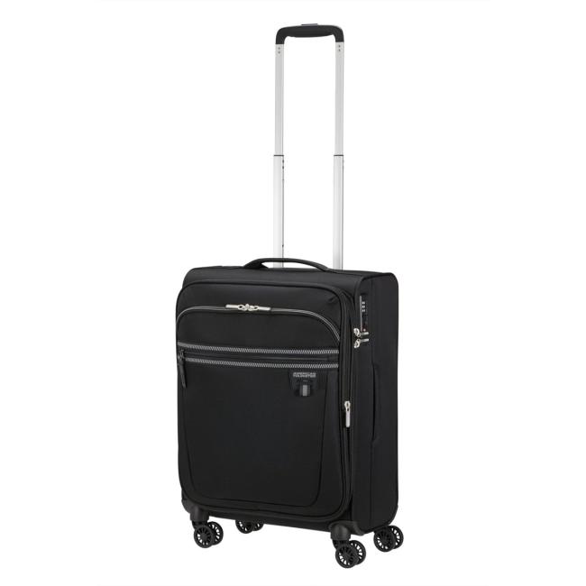 American Tourister Bagaglio a mano Trolley Cabina Aerospin Spinner Exp. 55 cm Black - 10