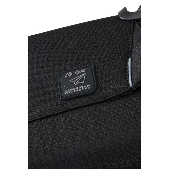 American Tourister Bagaglio a mano Trolley Cabina Aerospin Spinner Exp. 55 cm Black - 12