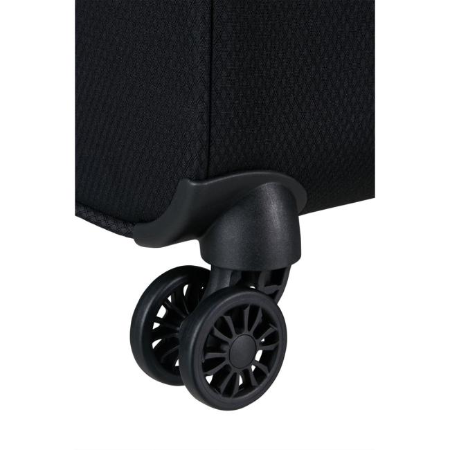 American Tourister Bagaglio a mano Trolley Cabina Aerospin Spinner Exp. 55 cm Black - 15